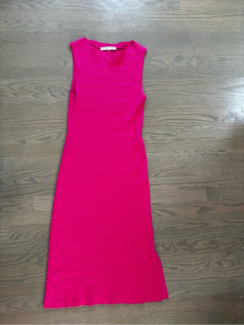 Trina Turk Luxy Dress in P.S. Pink women’s size Large